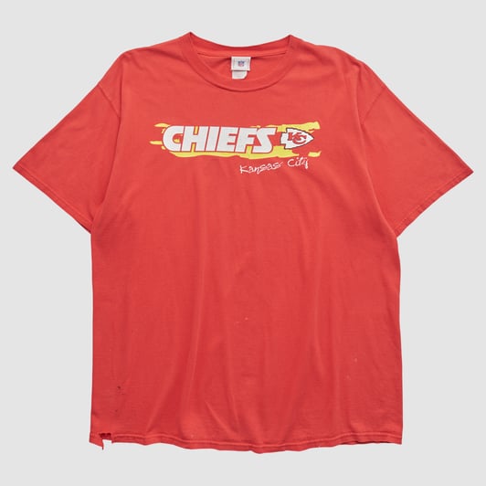 Kansas City Chiefs NFL 2000s T-shirt - Red - XL by Fanatics Real Vintage