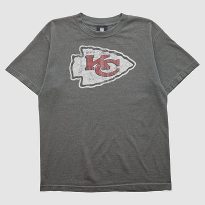 Kansas City Chiefs NFL 2010s T-shirt - Dark Heather Gray - M by Fanatics Real Vintage