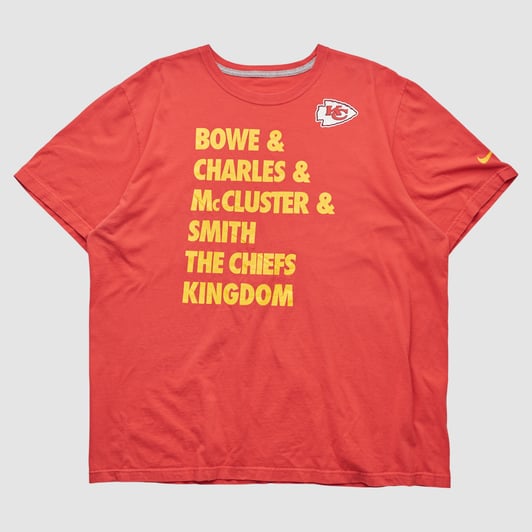 Kansas City Chiefs Nike 2010s T-shirt - Red - 2XL by Fanatics Real Vintage