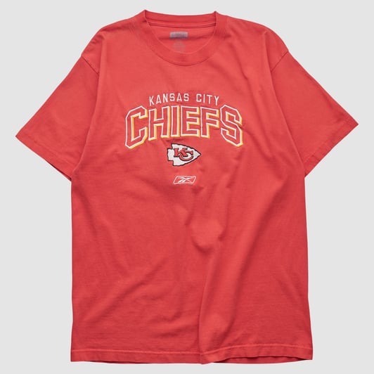 Kansas City Chiefs Reebok 2000s T-shirt - Red - M by Fanatics Real Vintage