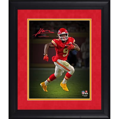 Kenneth Walker III Kansas City Chiefs Facsimile Signature Fanatics Authentic Framed 11" x 14" Spotlight Photograph