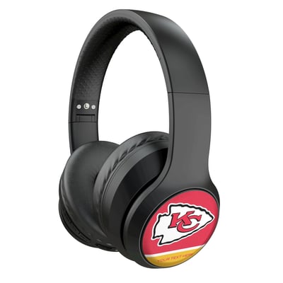 Kansas City Chiefs Keyscaper Personalized Endzone Solid Wireless Bluetooth Headphones With Case