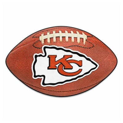 Kansas City Chiefs Logo Brands 22" x 29.5" Football Mat