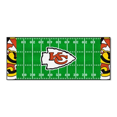Kansas City Chiefs Logo Brands 30" x 72" Field Runner