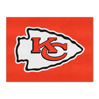  Kansas City Chiefs Logo Brands 33.75" x 42.5" All-Star Mat