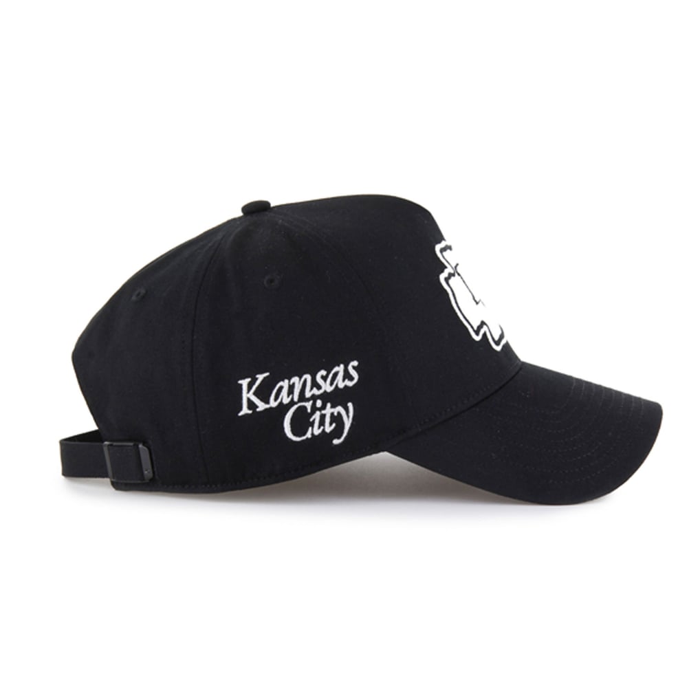 Kansas City Chiefs NFL \'47 Brand Black Rhinestone Embellished Adjustable Cap NWT Men main image 3