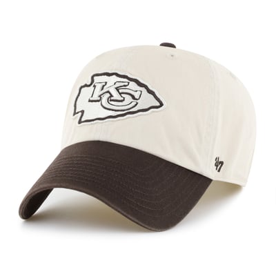 Kansas City Chiefs '47 Clean Up Adjustable Hat - Natural/Brown
