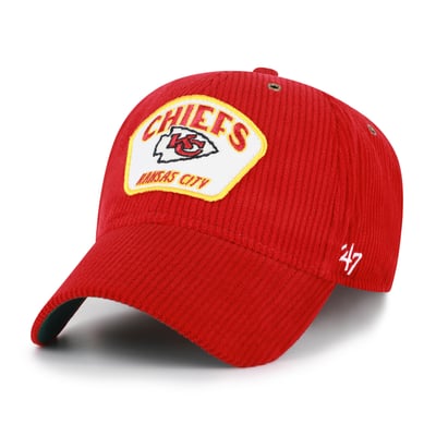 Kansas City Chiefs '47 Accordia Corduroy MVP Adjustable Hat - Red