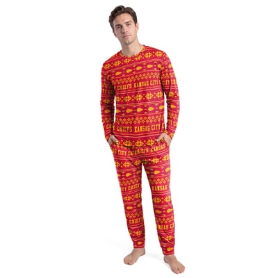 Kansas City Chiefs Concepts Sport Jubilee Long Sleeve T-Shirt & Pant Set - Red