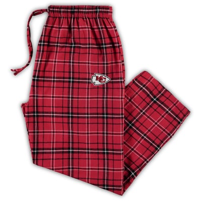 Kansas City Chiefs Concepts Sport Big & Tall Ultimate Sleep Pant - Red/Black