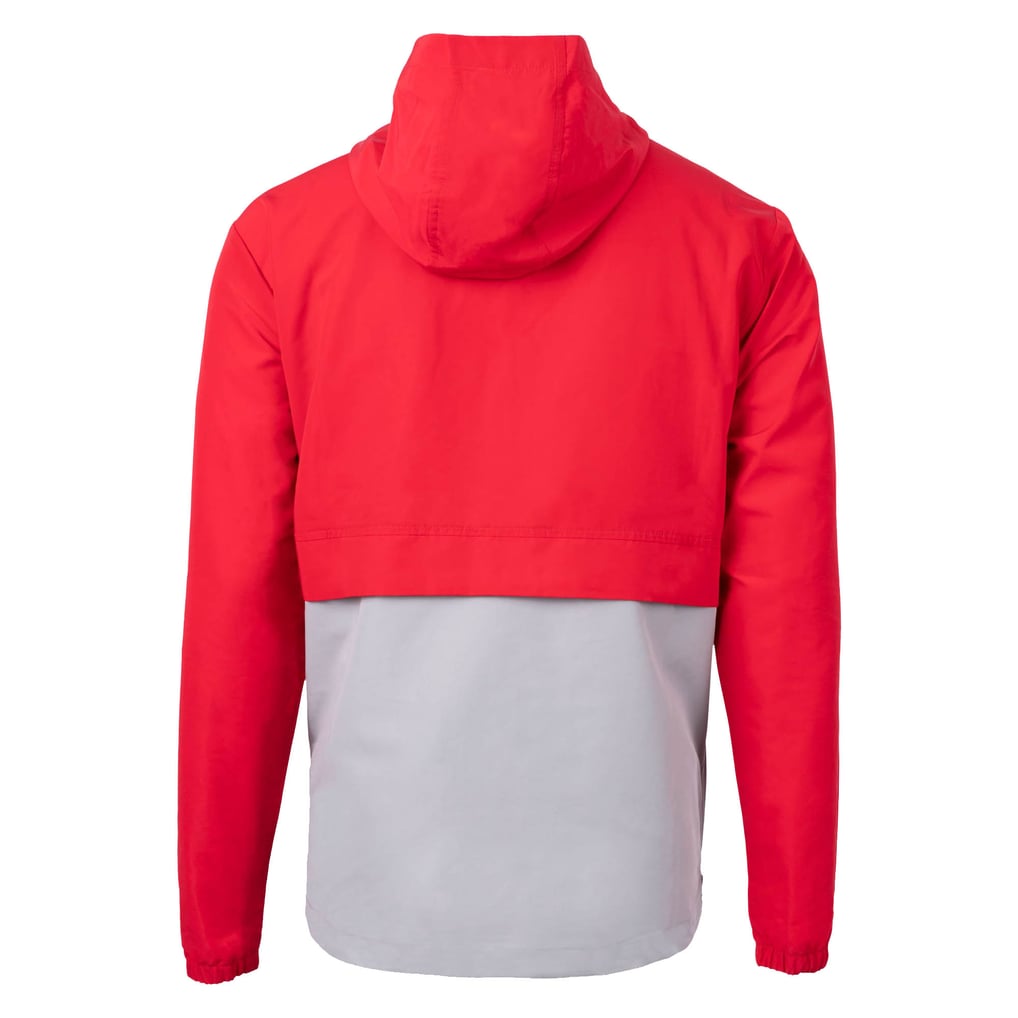 Men's Cutter & Buck Red Kansas City Chiefs Charter Eco Recycled Anorak ...