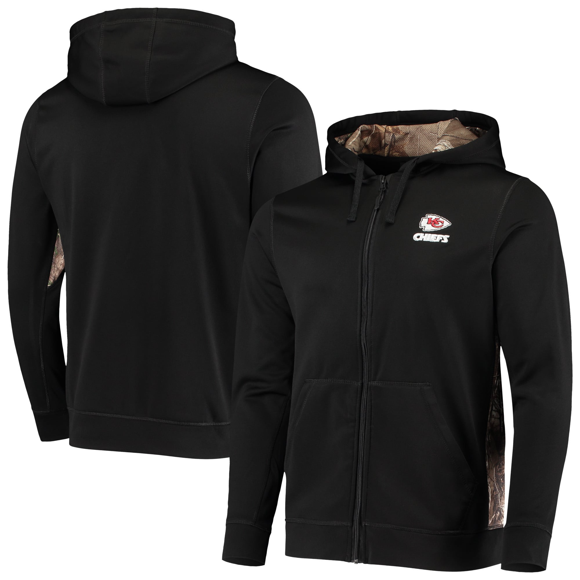 Men's Dunbrooke Black/Realtree Camo Kansas City Chiefs Decoy Tech