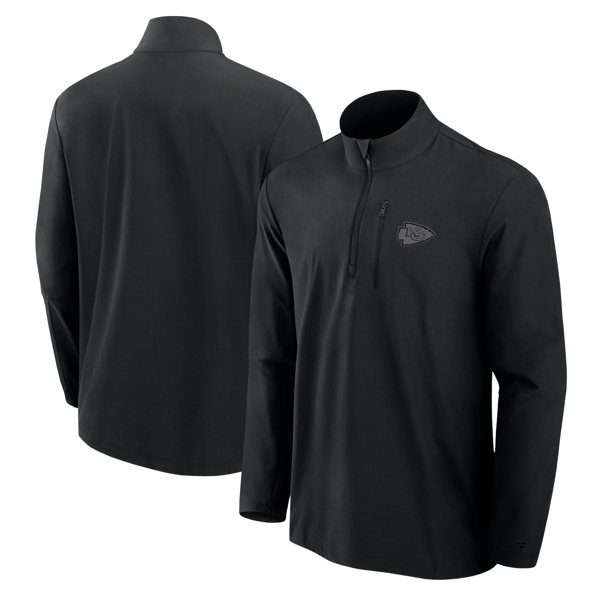 Men's Fanatics Black Kansas City Chiefs Front Office Micro Tonal ...