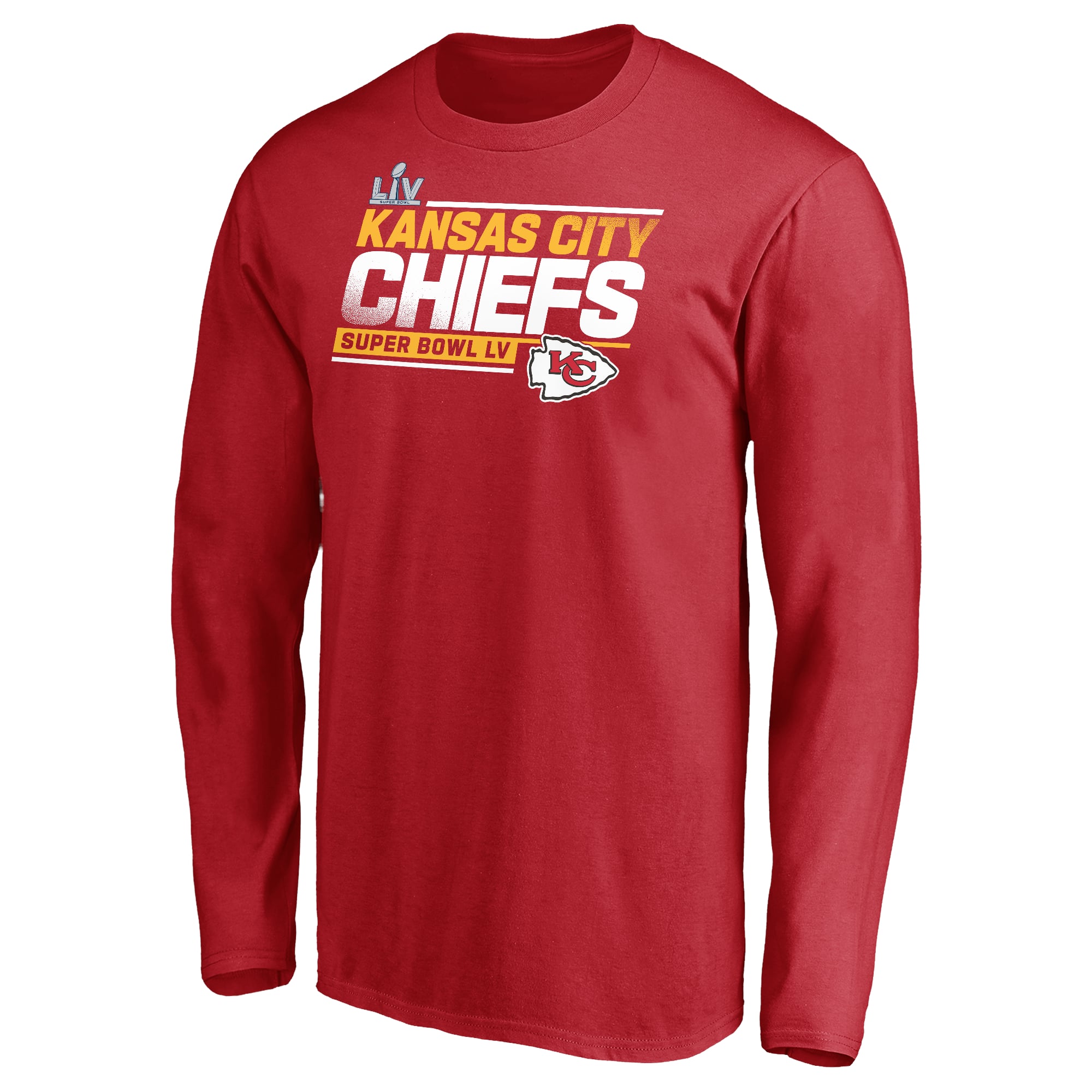 Men's Fanatics Red Kansas City Chiefs Super Bowl LV Bound Play