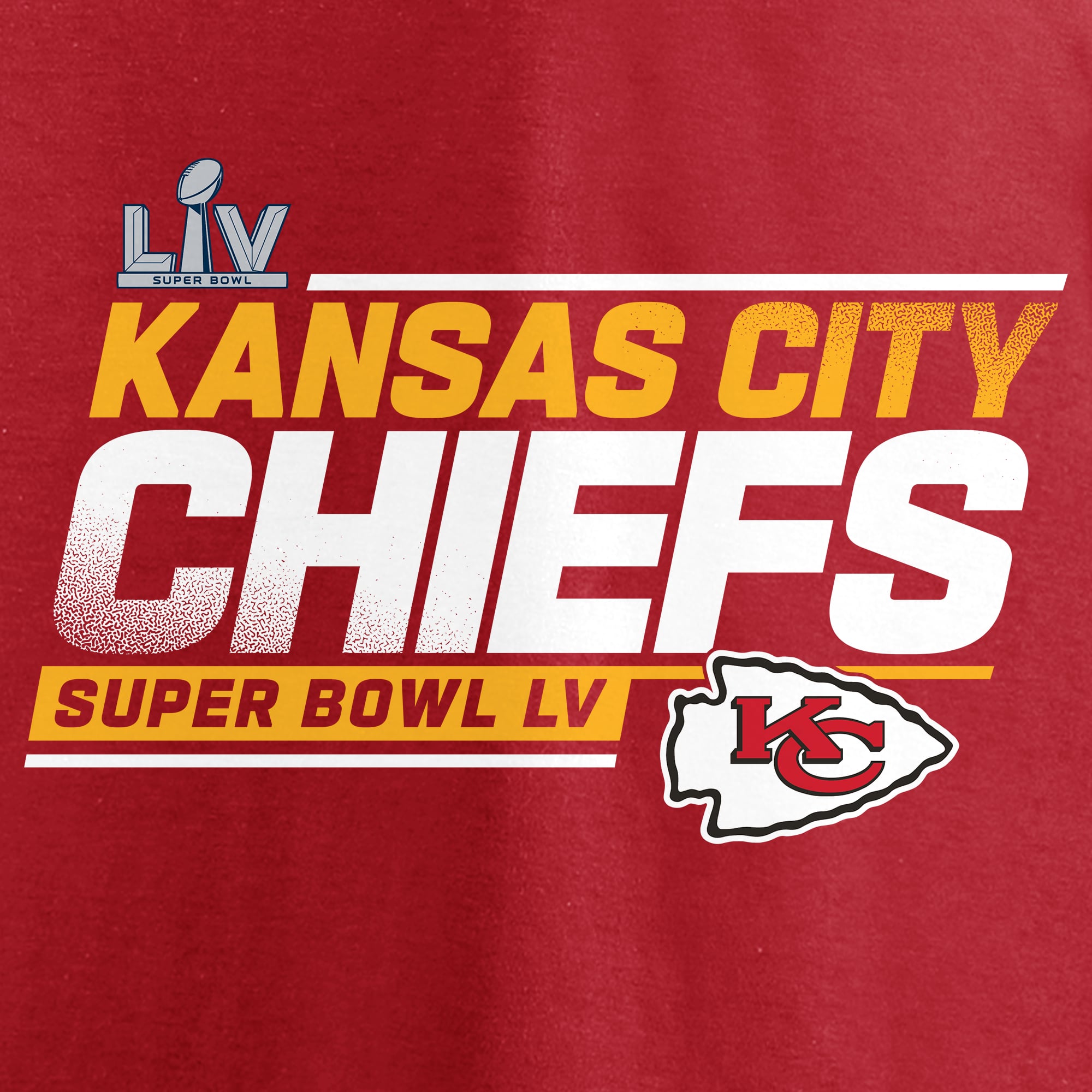 Men's Fanatics Red Kansas City Chiefs Super Bowl LV Bound Play
