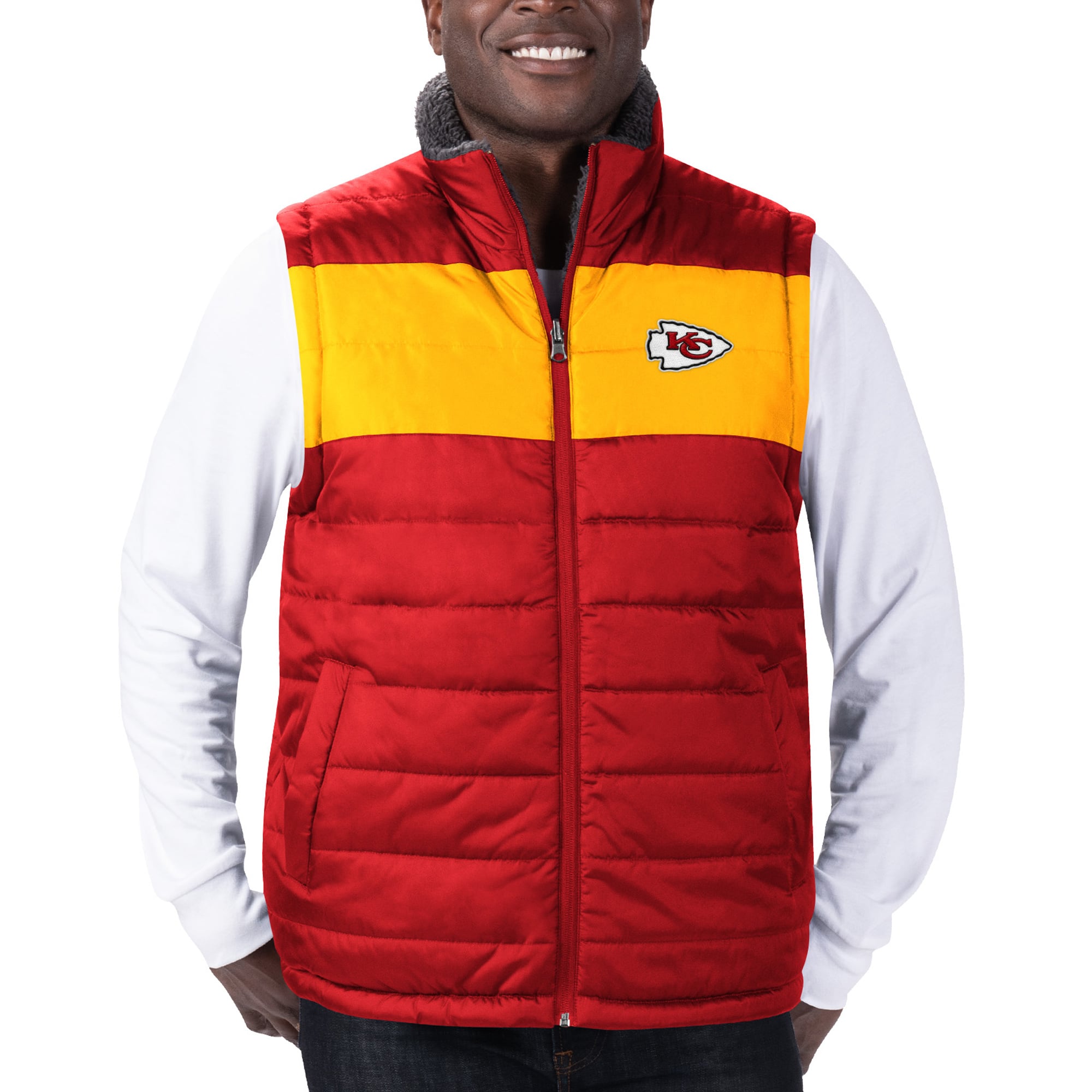 Men's G-III Sports by Carl Banks Red/Charcoal Kansas City Chiefs
