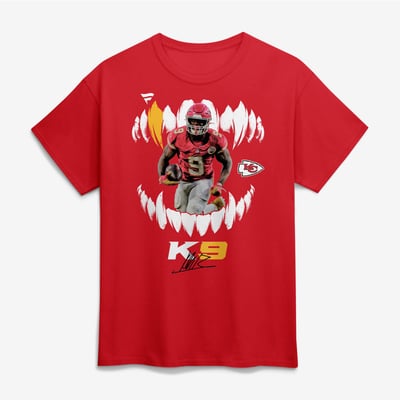 Kenneth Walker III Kansas City Chiefs K9 T-Shirt - Red