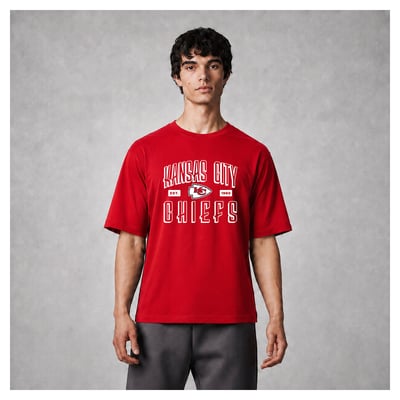 Kansas City Chiefs Levelwear Luxe Moment Stronghold Knit T-Shirt - Red