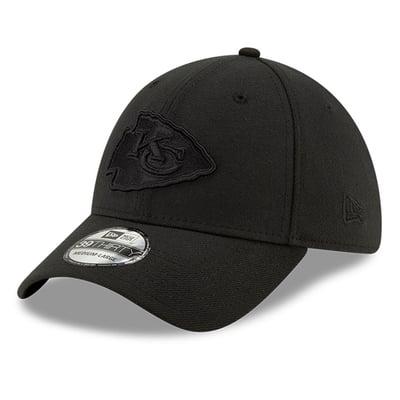 Kansas City Chiefs New Era Logo 39THIRTY Flex Hat - Black