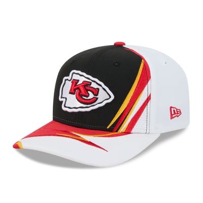 Kansas City Chiefs New Era Fan 9SEVENTY Adjustable Hat - Black/White