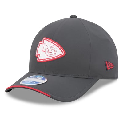 Kansas City Chiefs New Era 2026 Sideline Cold Weather  9FORTY M-Crown Adjustable Hat - Charcoal
