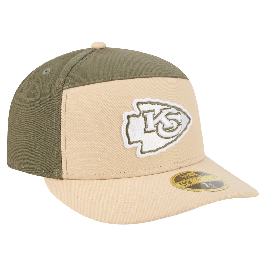 Color Psnel Men's New Era Light Beige/Olive Kansas City Chiefs Two-Tone Color Pack ...