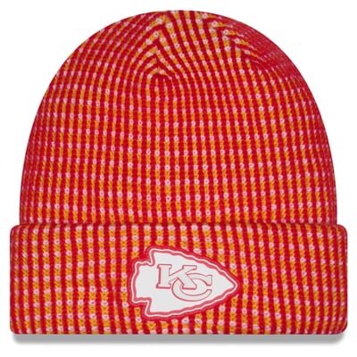 Kansas City Chiefs New Era 2026 Sideline Cold Weather  Cuffed Knit Hat - Red