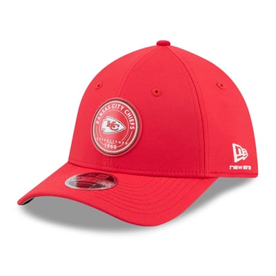 Kansas City Chiefs New Era 39THIRTY M-Crown Flex Hat - Red