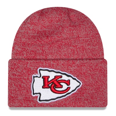 Kansas City Chiefs New Era Marled Cuffed Knit Hat - Red