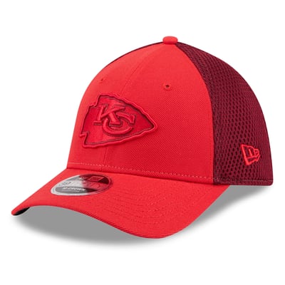 Kansas City Chiefs New Era Neo Mesh 39THIRTY M-Crown Stretch Hat - Red