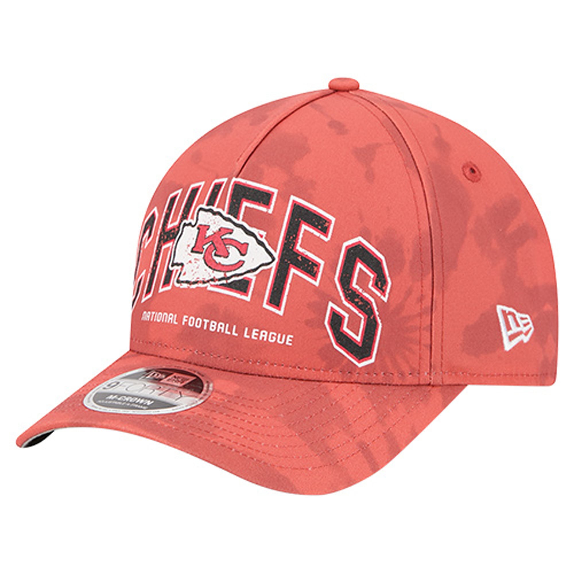Kansas City Chiefs Womens New Era NFL 9Forty Hat Cap Tie-Dye Adj Back One Size Women main image 4