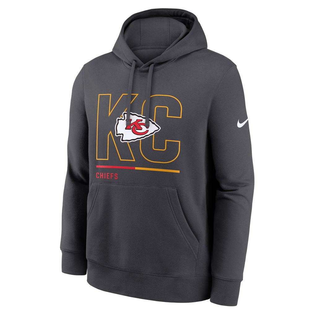 Kansas City Chiefs Nike City Code Hoodie - Charcoal
