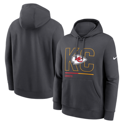 Kansas City Chiefs Nike City Code Hoodie - Charcoal