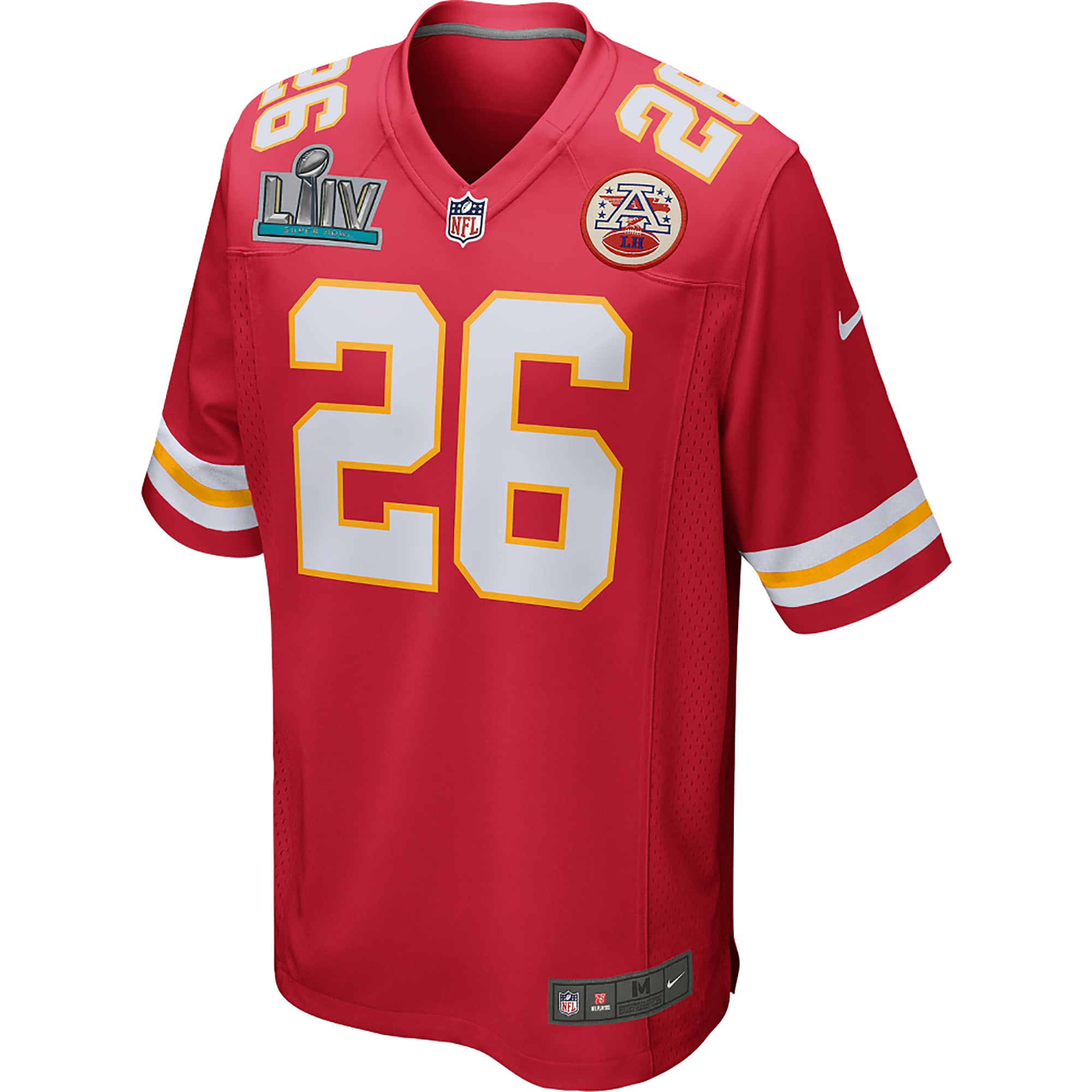 Men's Nike Damien Williams Red Kansas City Chiefs Super Bowl LIV