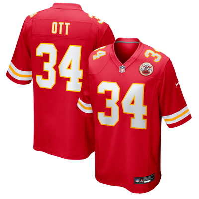 Jaydn Ott Kansas City Chiefs Nike Team Game Jersey - Red