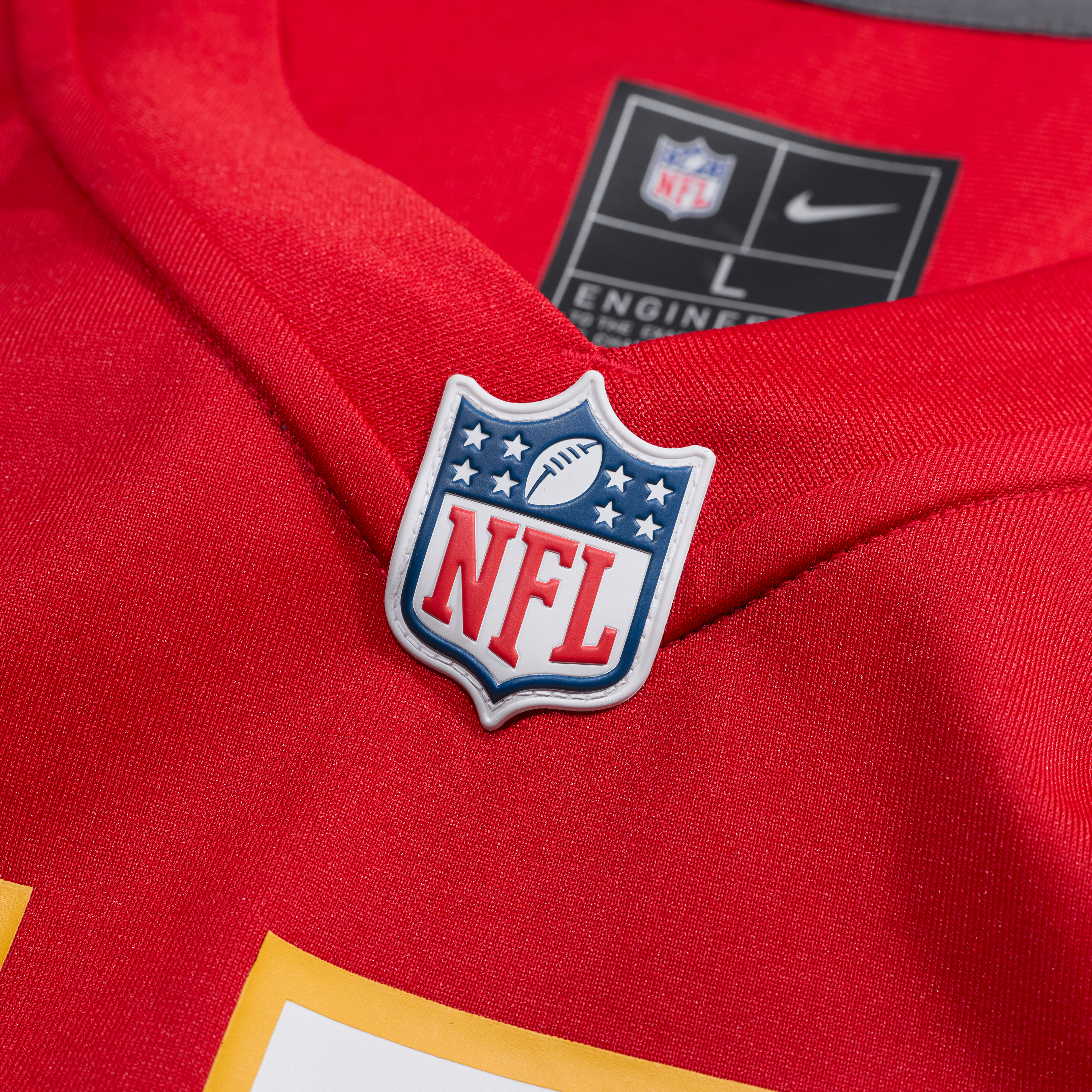 Justin Fields Kansas City Chiefs Game Jersey Red