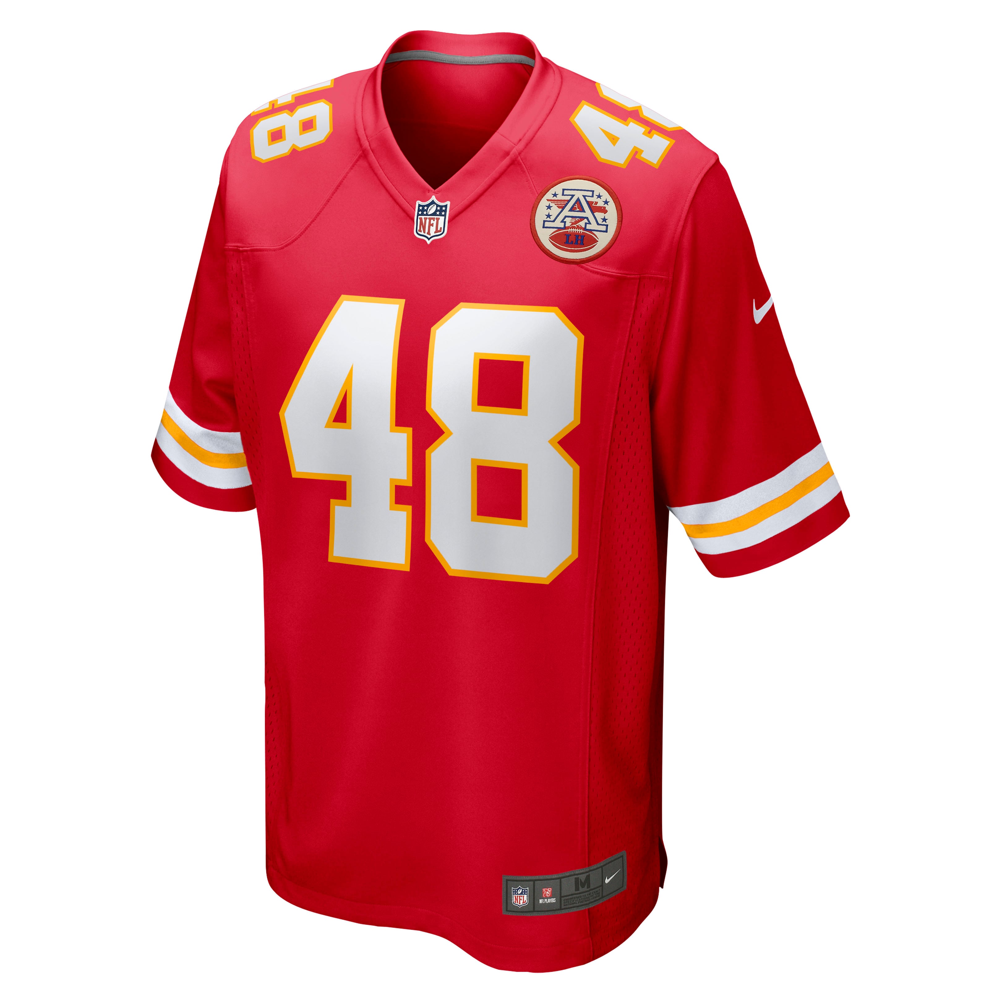 Men's Nike Nick Keizer Red Kansas City Chiefs Game Jersey