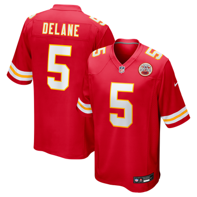 Mansoor Delane Kansas City Chiefs Nike Team Game Jersey - Red
