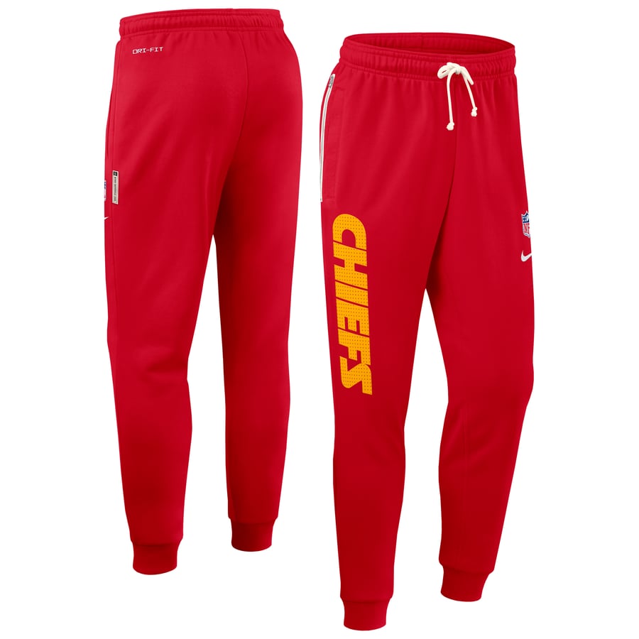 Kansas City Chiefs Nike Sideline Standard Issue Ground Game Dri-FIT Taper Pants - Red