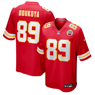 Thomas Odukoya Kansas City Chiefs Nike Team Game Jersey - Red