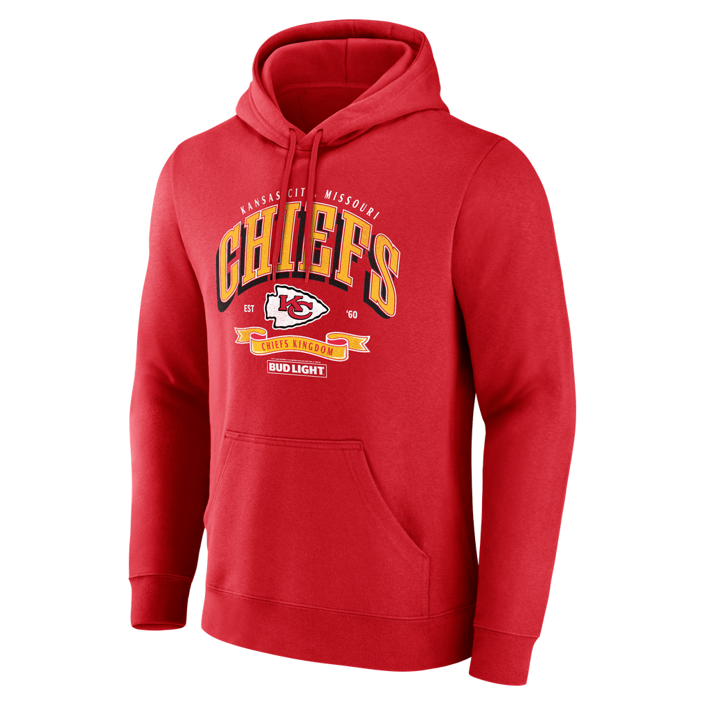 Kansas City Chiefs Bud Light Hoodie - Red