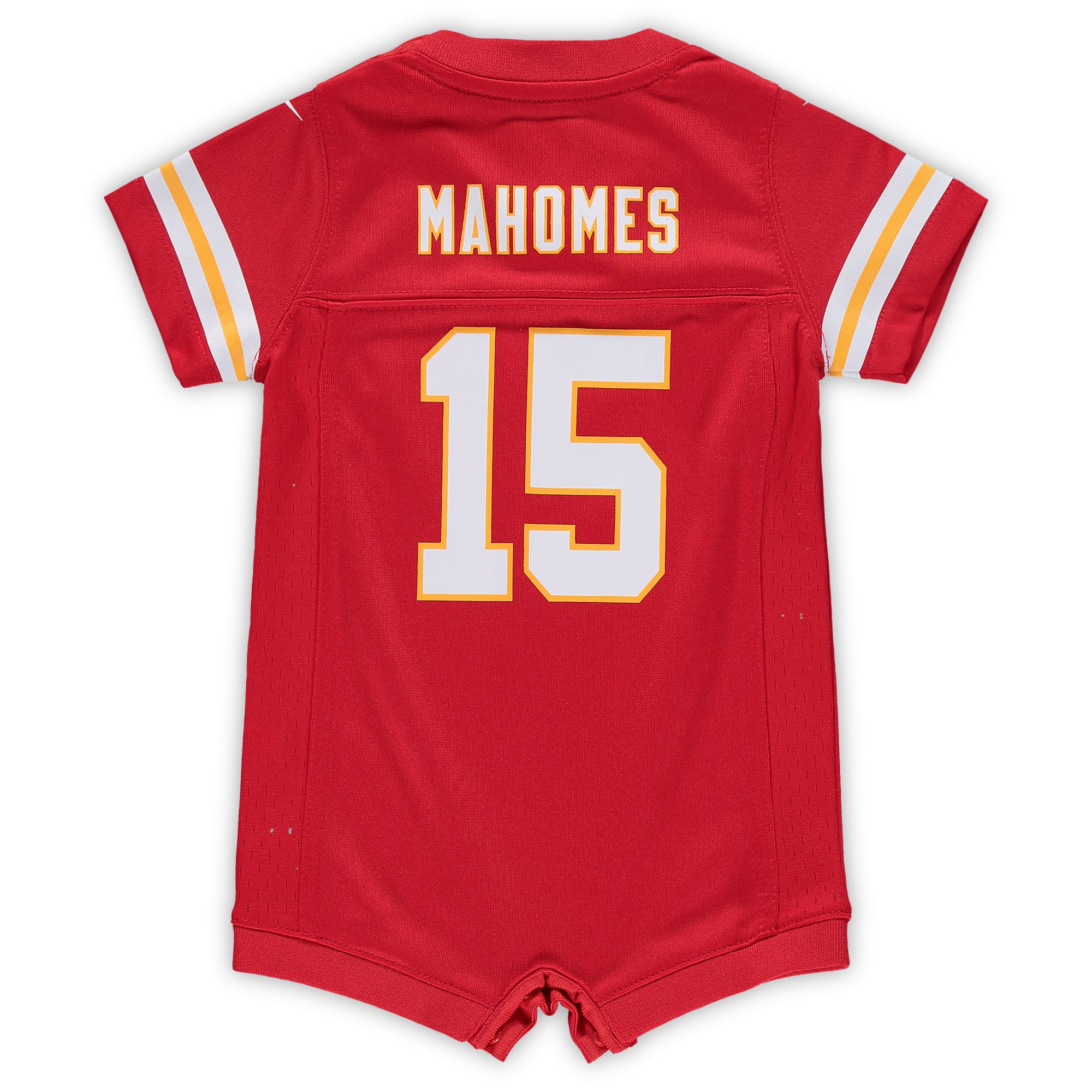 Newborn Nike Patrick Mahomes Red Kansas City Chiefs Romper Game Jersey