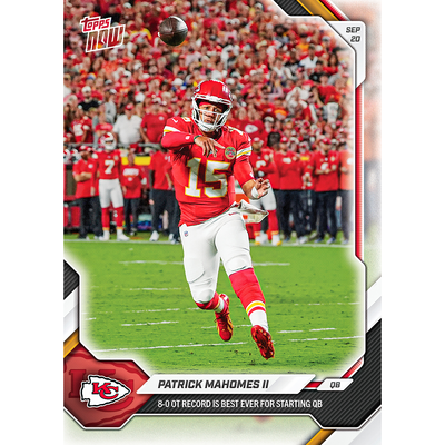 Patrick Mahomes II - 2026-27 NFL Topps NOW® - Card 26