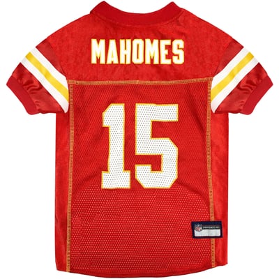 Patrick Mahomes Kansas City Chiefs Mesh Pet Jersey