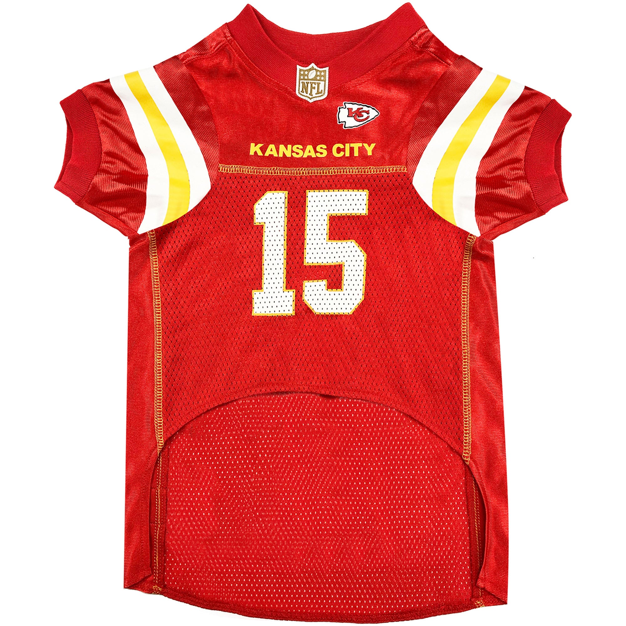 Patrick Mahomes Kansas City Chiefs Mesh Pet Jersey