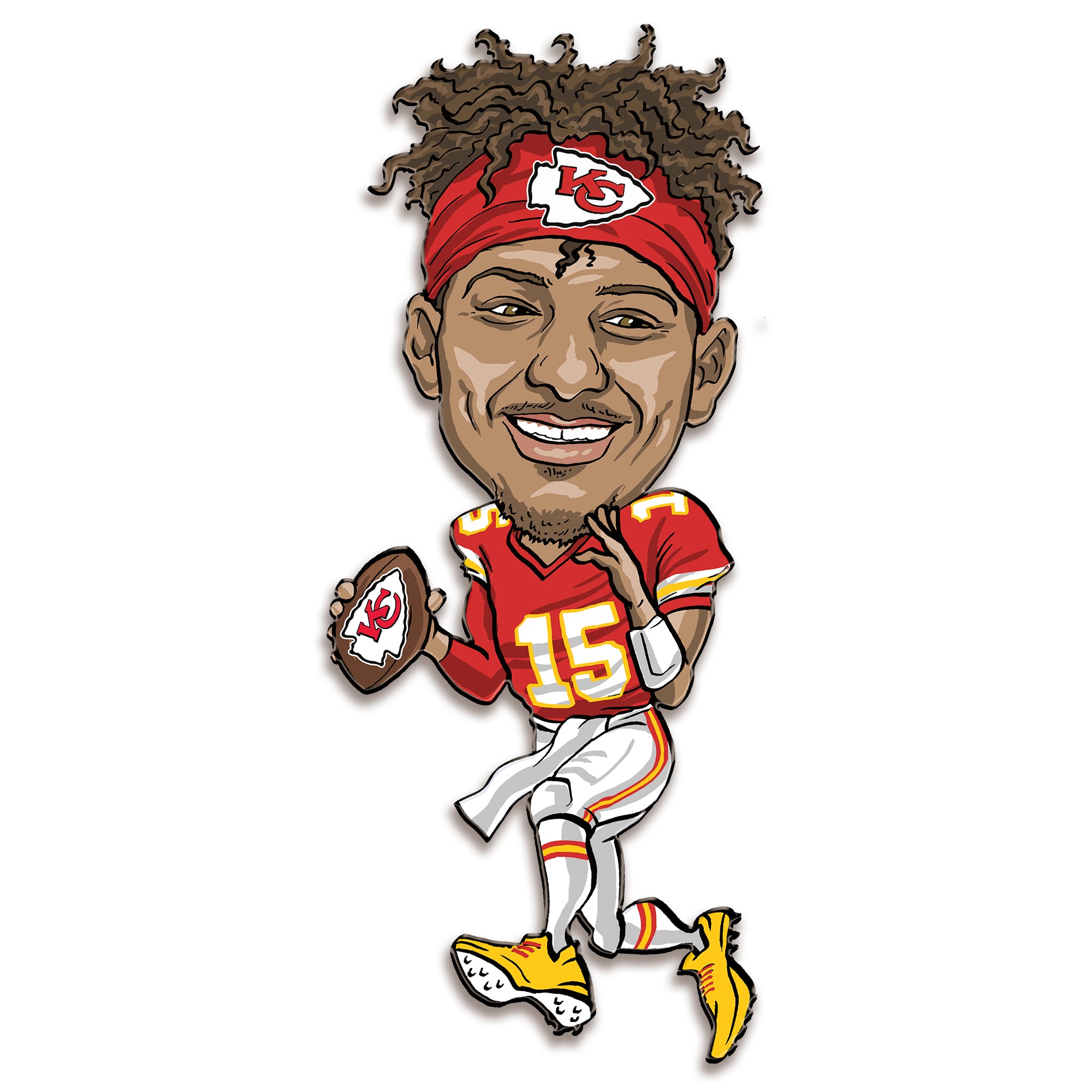 Steipper Patrick Step-by-Step Patrick Mahomes Drawing