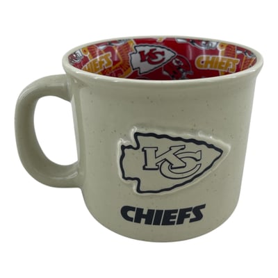 Kansas City Chiefs Pegasus 17oz. 3-D Mashup Stone Ceramic Mug