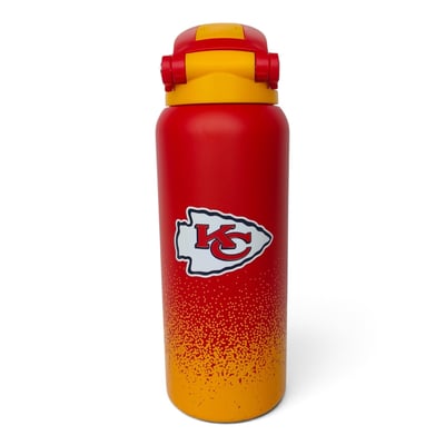 Kansas City Chiefs Pegasus 32oz. Gradient Stainless Steel ProFlow Water Bottle