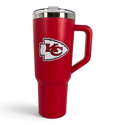 Kansas City Chiefs Pegasus 38oz. Standard Logo Stainless Steel ProCarry Tumbler
