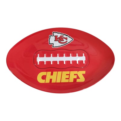 Kansas City Chiefs Pegasus Football 16" Party Tray